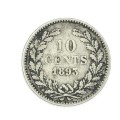 1893 Netherland 10c - F+
