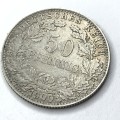 1900 Germany Empire Fifty Pfennig - Very SCARCE  - XF