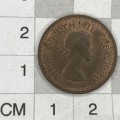1955 SA Union Farthing - UNC - Cracked die obverse 12 o`clock
