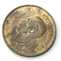 1940 SA Union Half Penny - AU+
