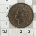 1949 SA Union Penny - proof