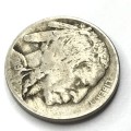 1919 USA Buffalo Nickel with e of Five missing ( very feint )