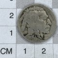 1919 USA Buffalo Nickel with e of Five missing ( very feint )