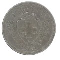 1864 B Switzerland 1 Rappen  - XF+/AU