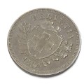 1864 B Switzerland 1 Rappen  - XF+/AU