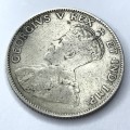 1911 Canada silver 25 cents