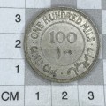 1942 Palestine 100 mils - XF