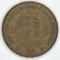 1946 SA Union bronze Half Penny - AU