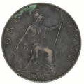 1899 Britain penny - Extra fine to AU condition - Lovely coin