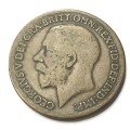 British George v penny with 2 heads