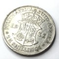 1932 SA Union 2 1/2 shilling half crown - EF+