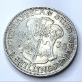 1935 SA Union Two Shilling - VF+ (SCARCER THAN YOU THINK)
