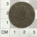 1945 Mozambique bronze 1 Escudo - UNC with luster - Excellent to grade