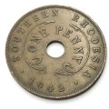 1942 Southern Rhodesia Penny - XF - SCRACE