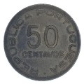 1945 Mozambique 50 Centavos - XF+