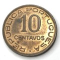 1942 Mozambique 10 Centavos - Uncirculated