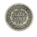 1853 O USA Half Dime  - Very scarce