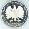 1977 Germany commemorative 5 Mark - Gauss Proof