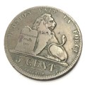 1847 Belgium 5 cent - VF