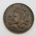 1965 Bronze Rhodesian independence medallion