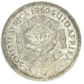 1950 SA Union Sixpence - uncirculated
