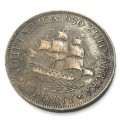1930 SA Union Half Penny - almost EF (Worth R1500 in EF)