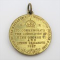 Coronation of George 6 Medallion - Rowntree Cocoa Jellies