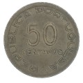 1945 Mozambique 50 Centavos - AU