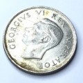 1941 SA Union Two Shilling - AU+