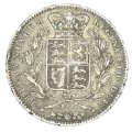 1844 British Crown - Young Head Victoria - Very Scarce