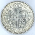 1917 Great Britain Half Crown - UNC - With some bag marks - Full lustre