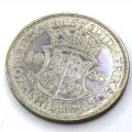 1946 SA Union Shilling half crown - only 11388 minted