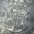 1946 SA Union Half Crown - Ultra scarce - Mintage 11238