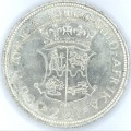 1960 SA Union Half Crown - only 12168 minted