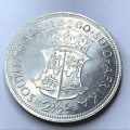 1960 SA Union Half Crown - only 12168 minted