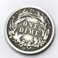 1899 O USA Scarce barber dime