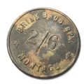 Brink Bro`s Montagu token 26 - 2160 at back