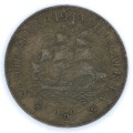1939 SA Union Half Penny