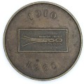 1910-1960 - 50 Years Union - vereeniging bronze medallion