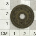 GPW Social Club 2 Penny token - brass