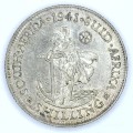 1941 SA Union Shilling - EF thick 1 of 19