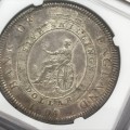 1804 Bank of England 5 Shilling graded AU 55 by NGC - ESC 144 variety