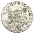 1744 Silver Pillar Dollar 8 Reales - Treasure from ` Reigersdal`