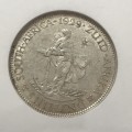1929 SA Union 1 shilling graded XF45 by NGC