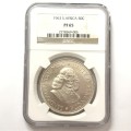 1963 RSA 50 cent graded PF 65 by NGC