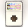 1965 RSA English cent graded MS 63 RB by NGC - only 1180 minted ! Have you got one?