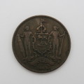British North Borneo - 1882 H cent