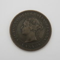 1882 H Canada one cent