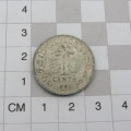 1895 Ceylon silver 50 cent