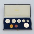 1988 RSA short proof set with silver R1